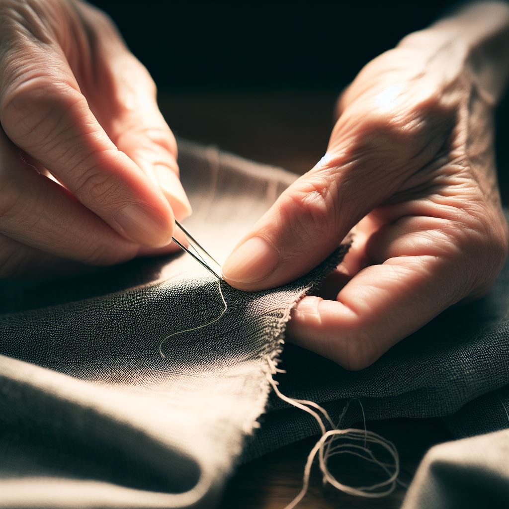 What are the Basic Hand Sewing Stitches and Techniques?