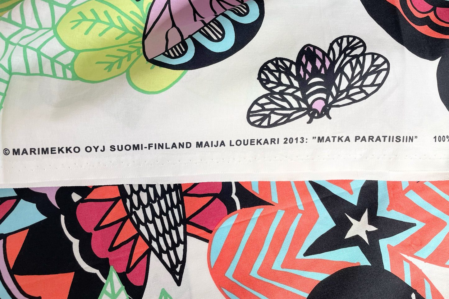 marimekko/マリメッコ/''Matka Paratiisiin''/ファブリック – pieni onnea