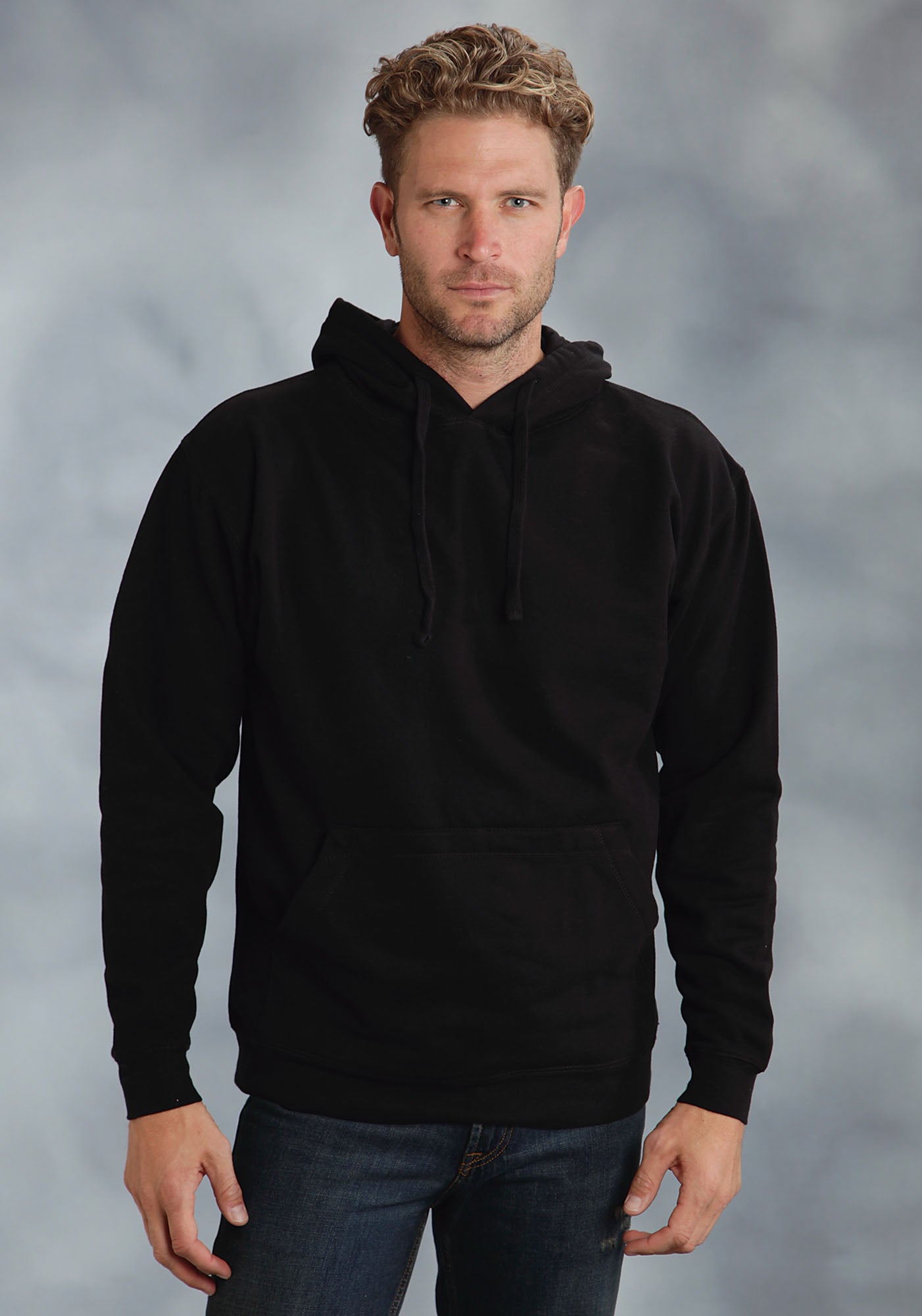 Ouray Mens Black 100% Cotton USA Hoodie – The Western Company