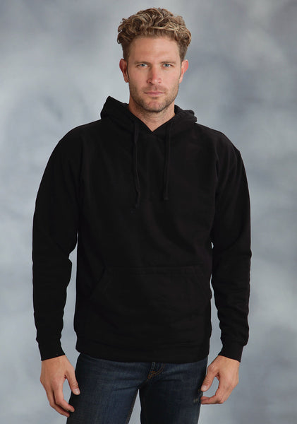 Ouray Mens Black 100% Polyester USA Hoodie – The Western Company