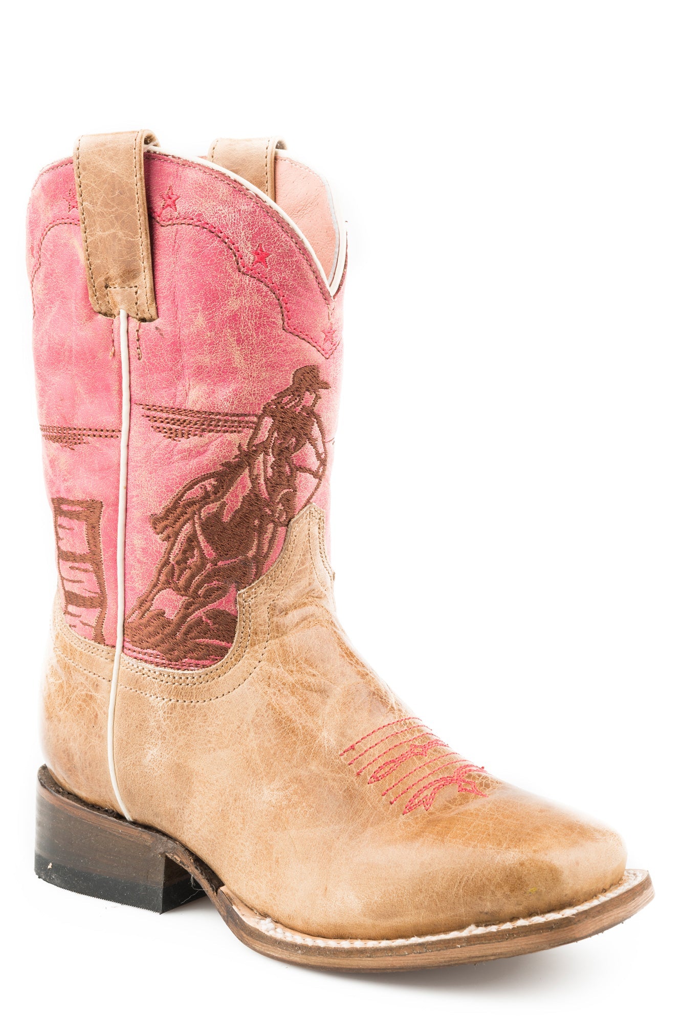 girls leather cowboy boots