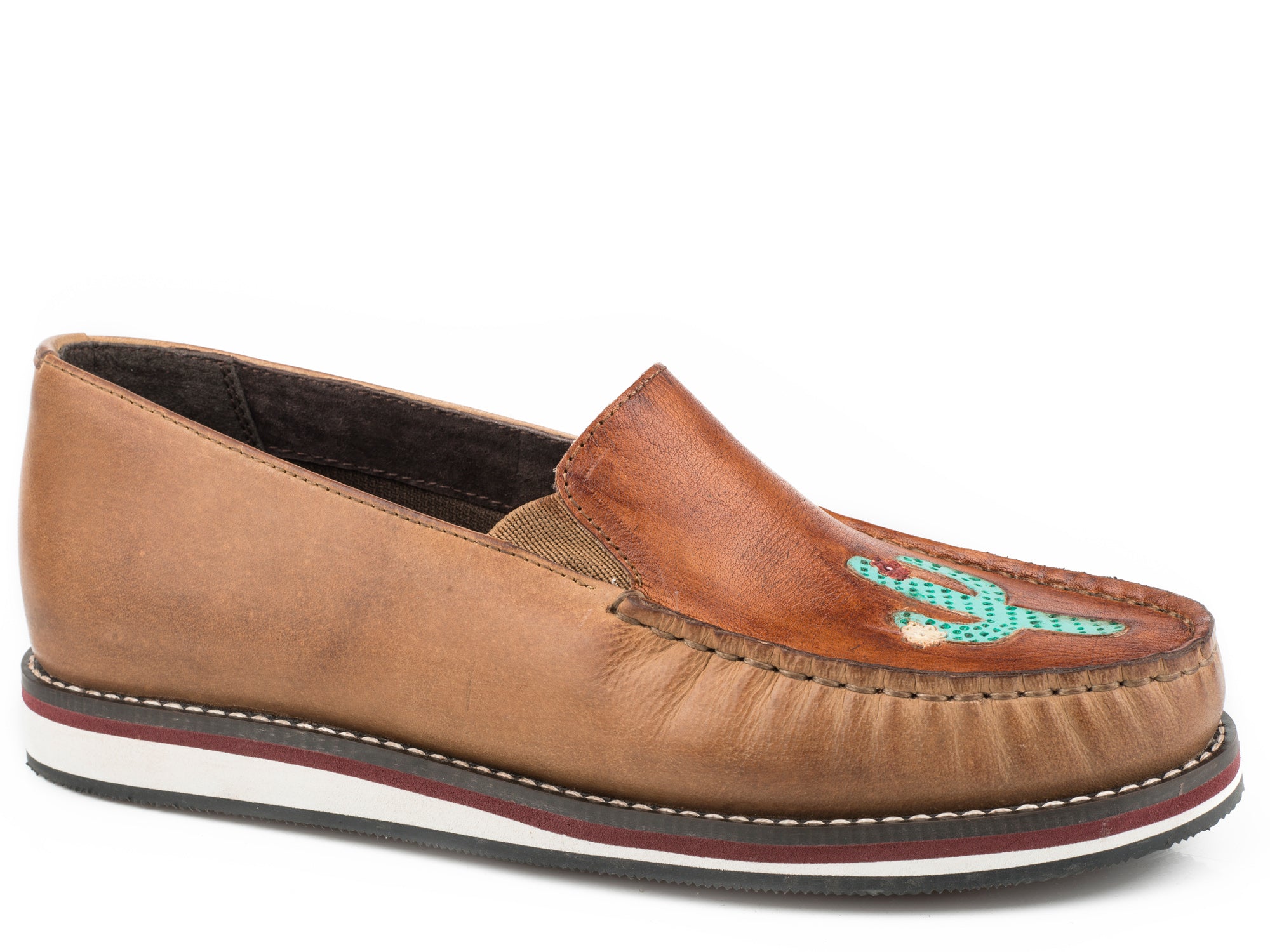 womens western slip on shoes