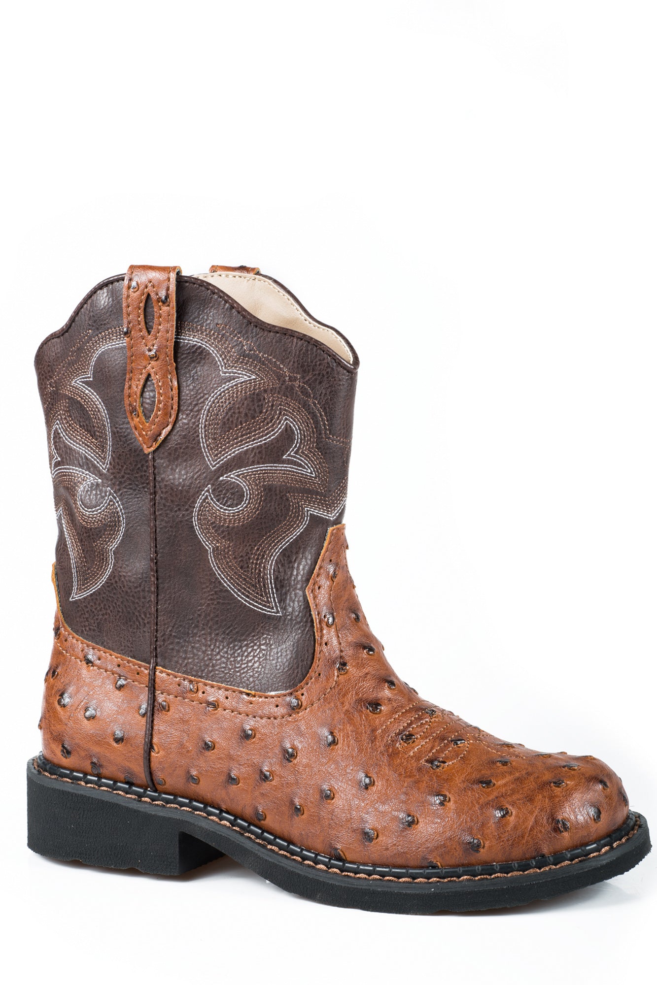 ladies ostrich boots