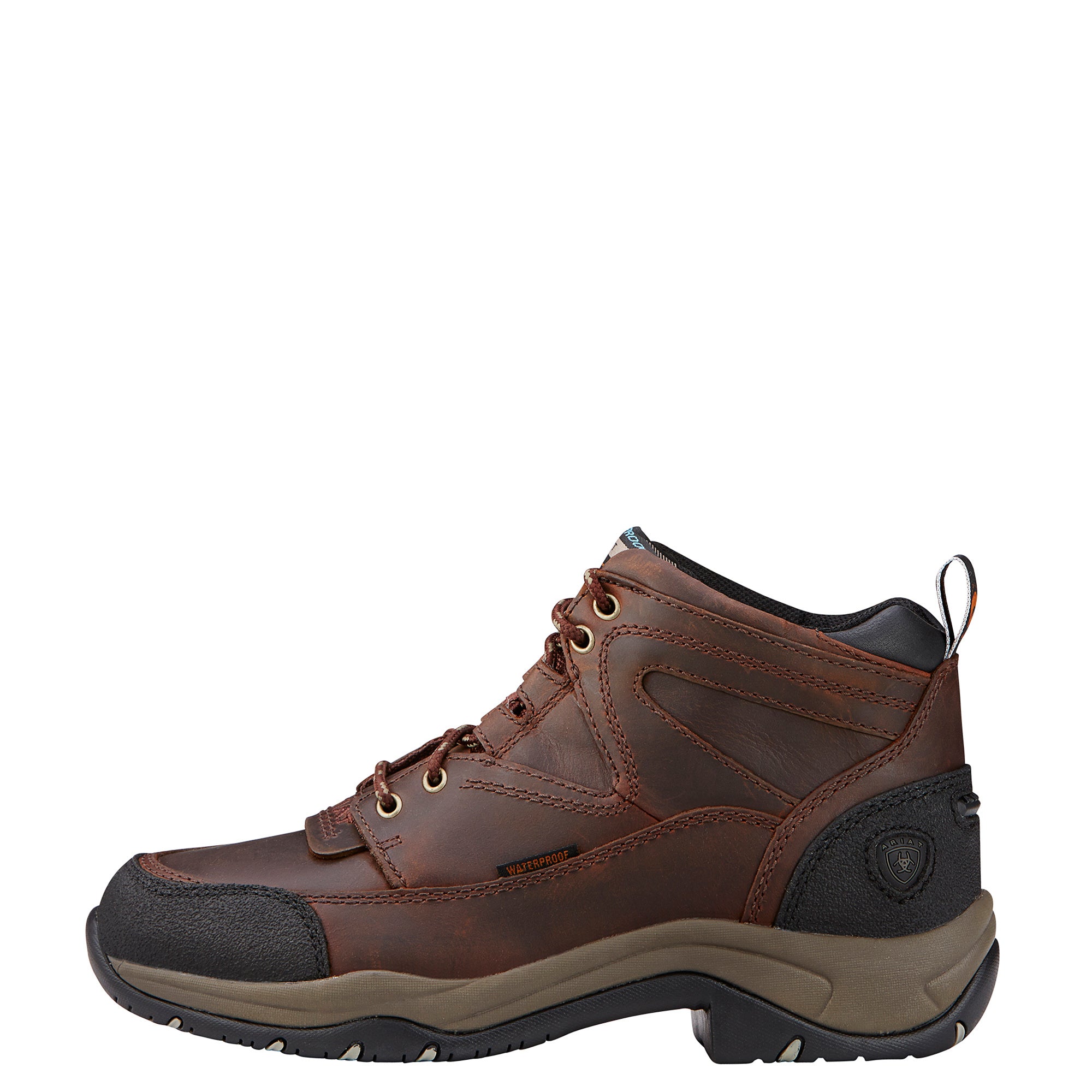 ariat men's terrain h2o hiking boot copper