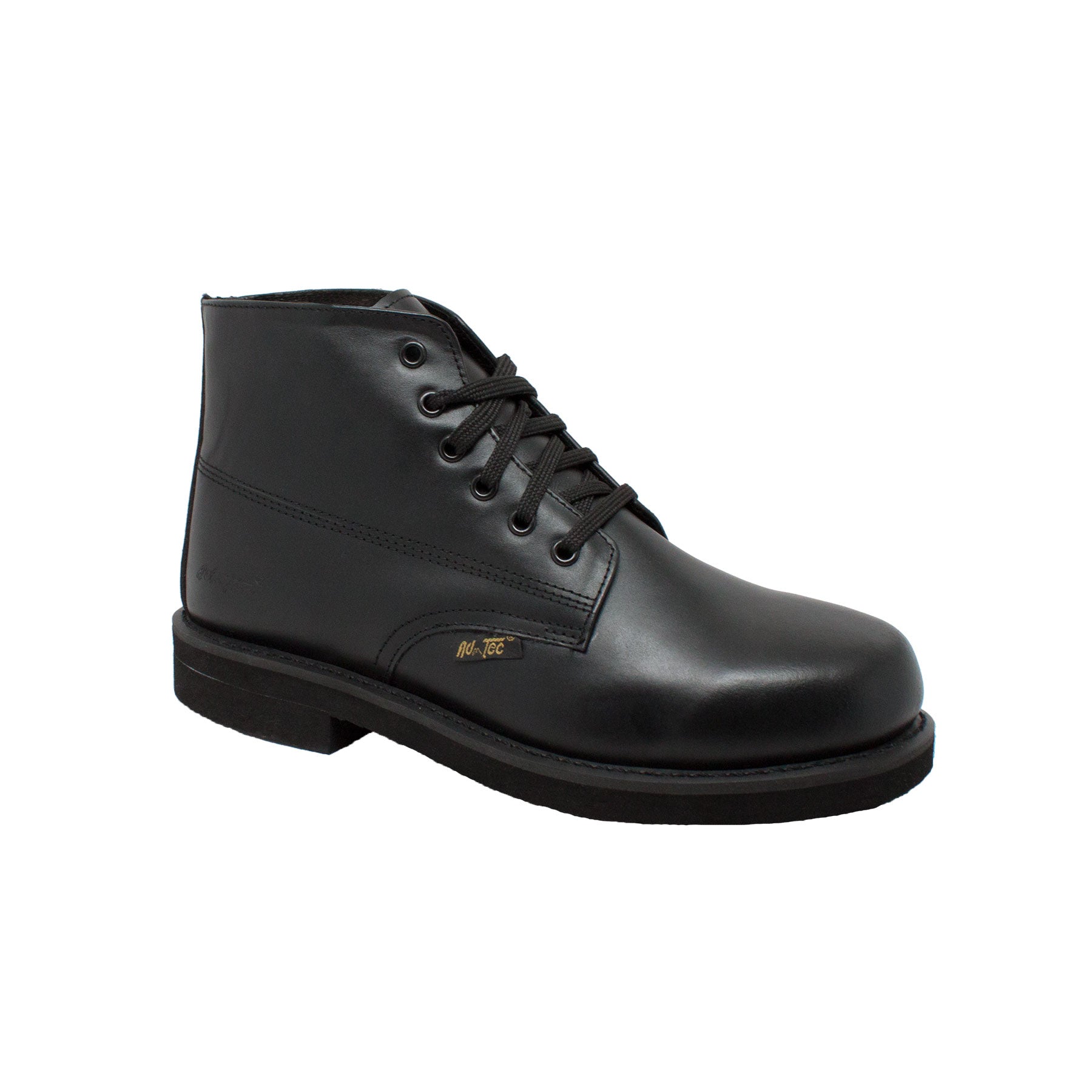 AdTec Mens Black Amish Boot Full Grain Leather Work – The Western Company