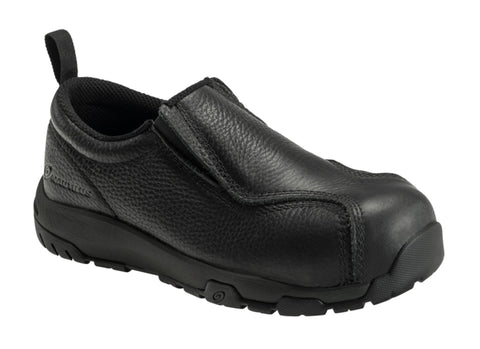 Nautilus Mens Black Leather Comp Toe 1656 ESD Work Shoes – The Western ...
