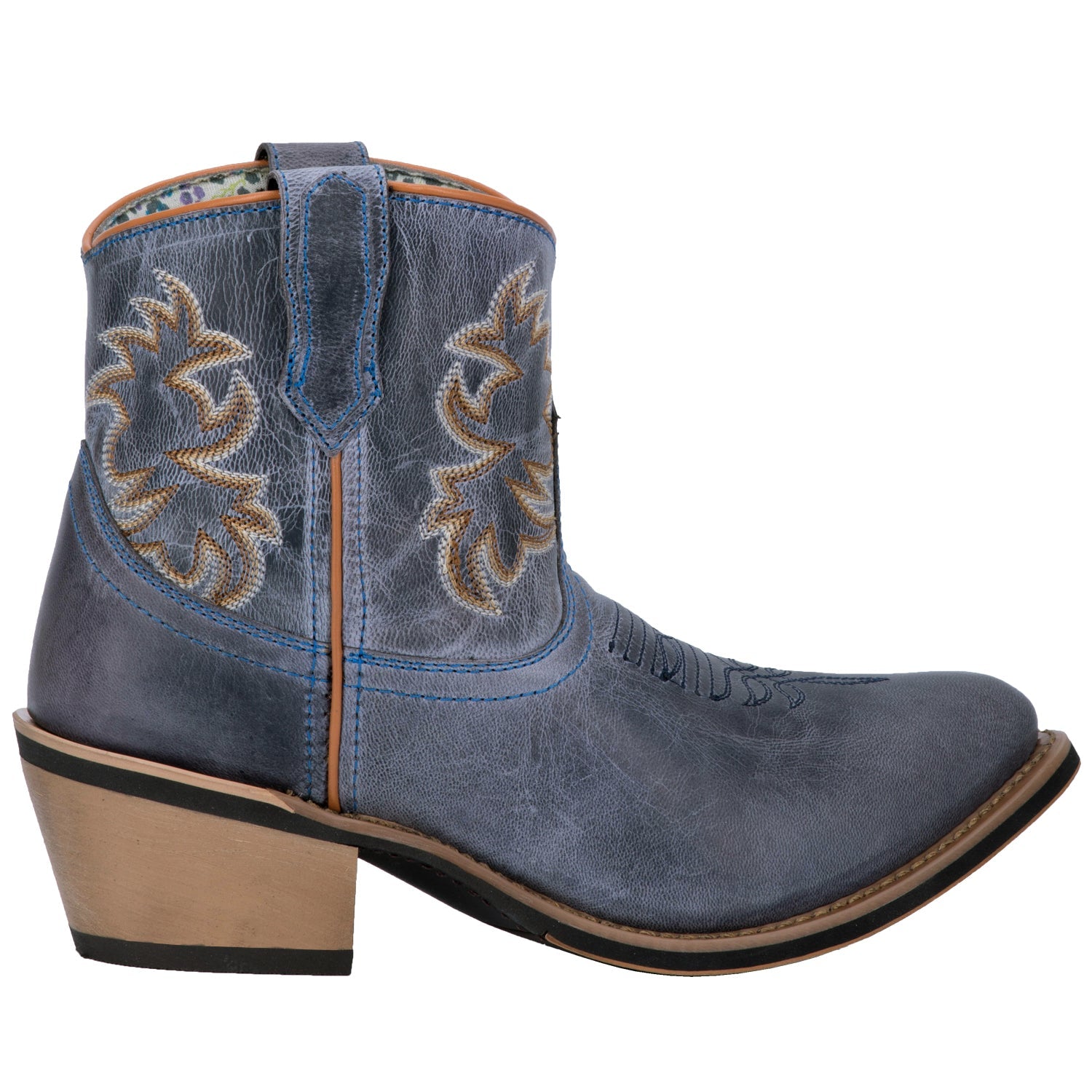 womens navy cowboy boots