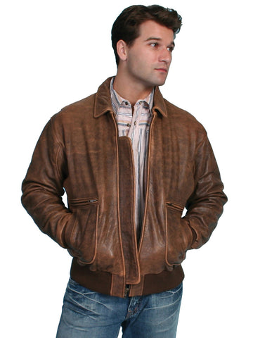 leather western jacket