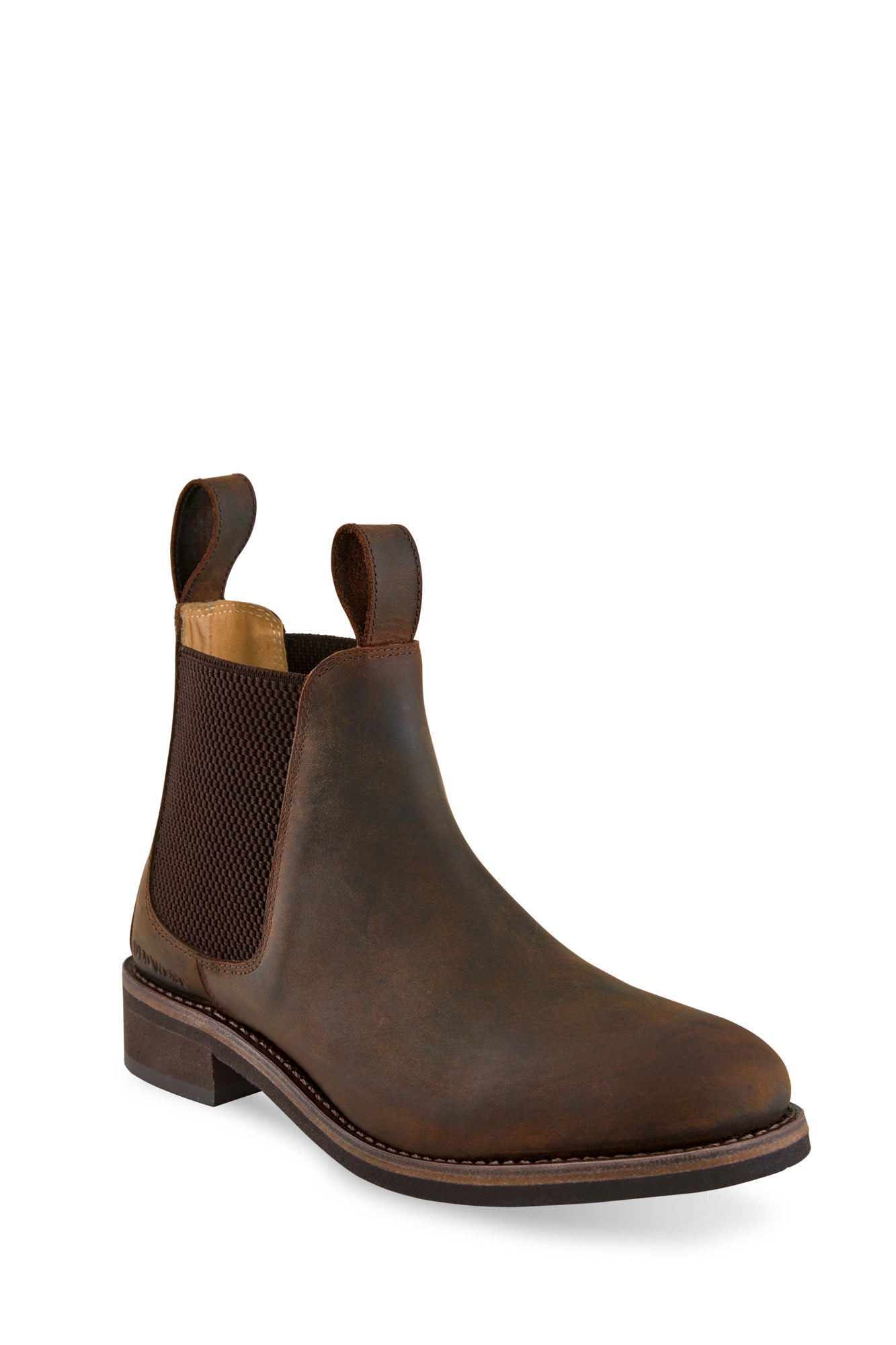 leather tan chelsea boots womens