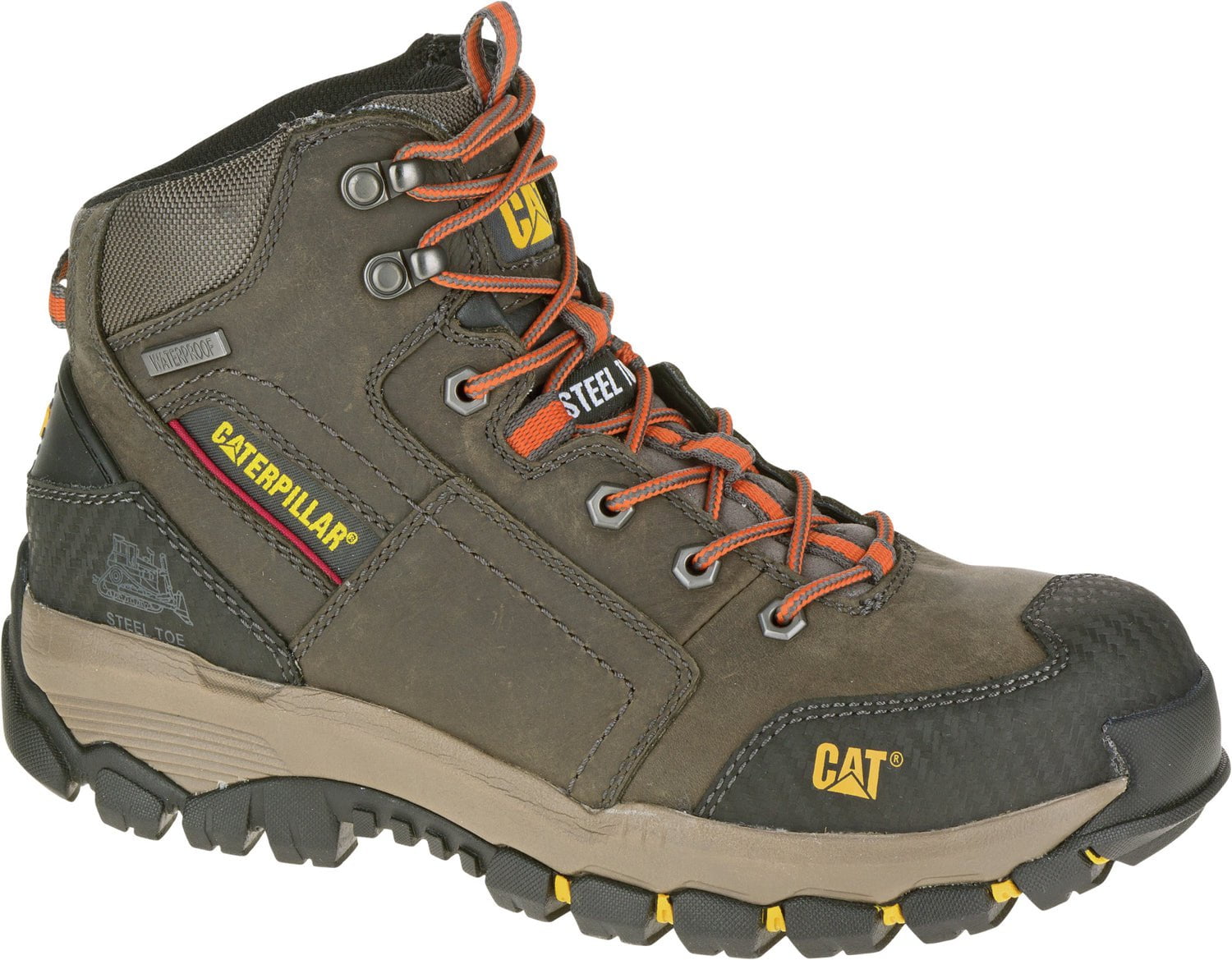 mens grey work boots