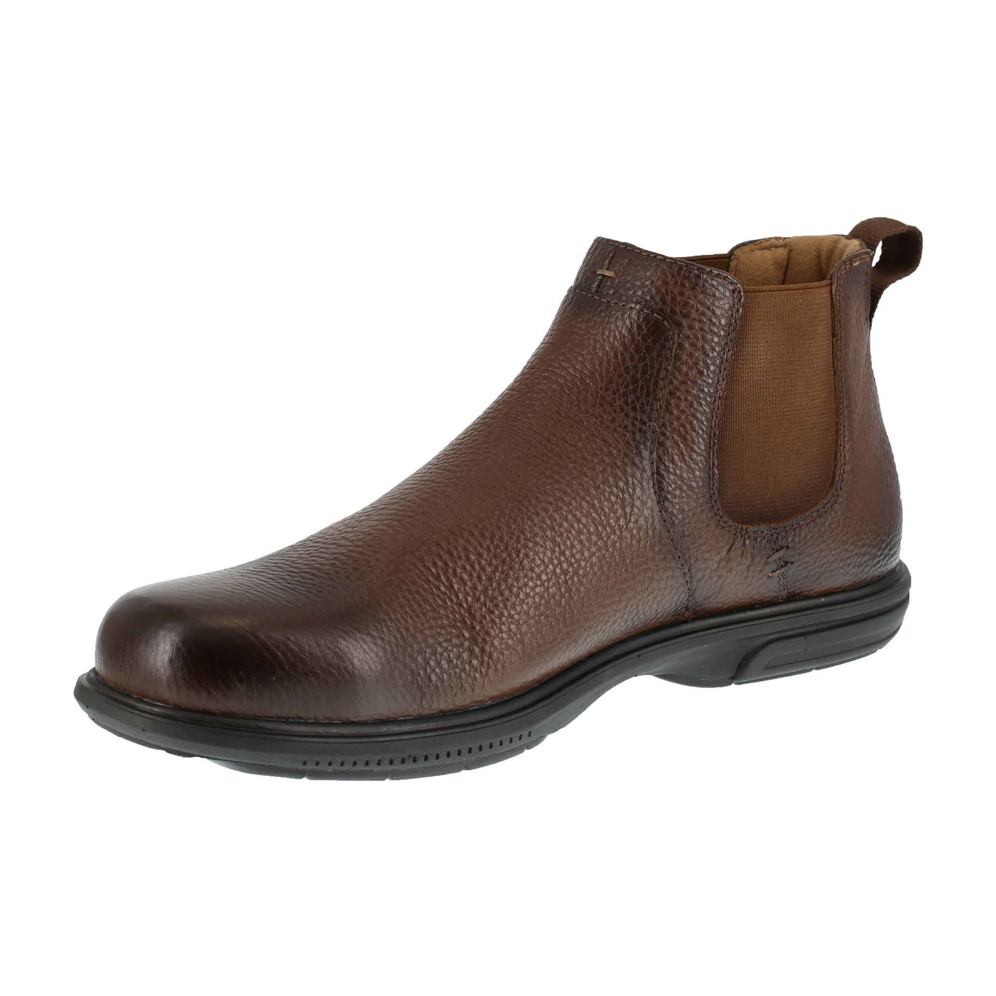 Florsheim Mens Brown Leather Work Boots Loedin Steel Toe – The Western ...