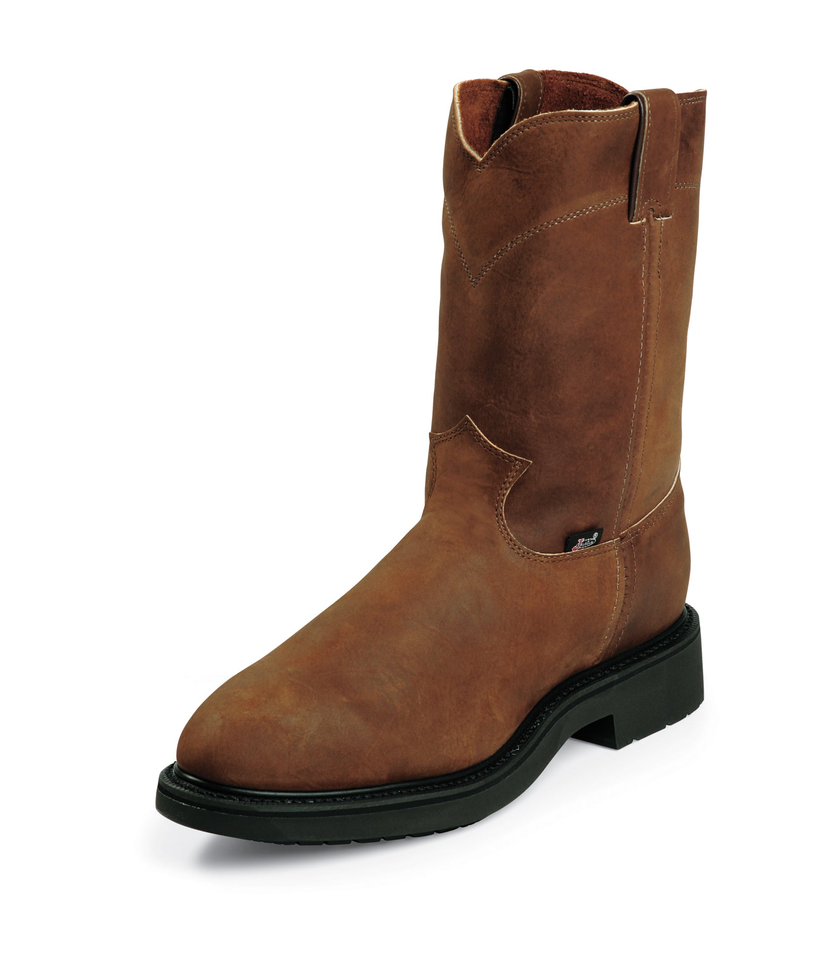 justin double comfort work boots