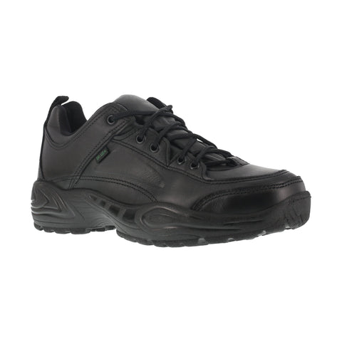 Reebok Mens Black Leather Work Shoes Postal Express Goretex Oxfords ...