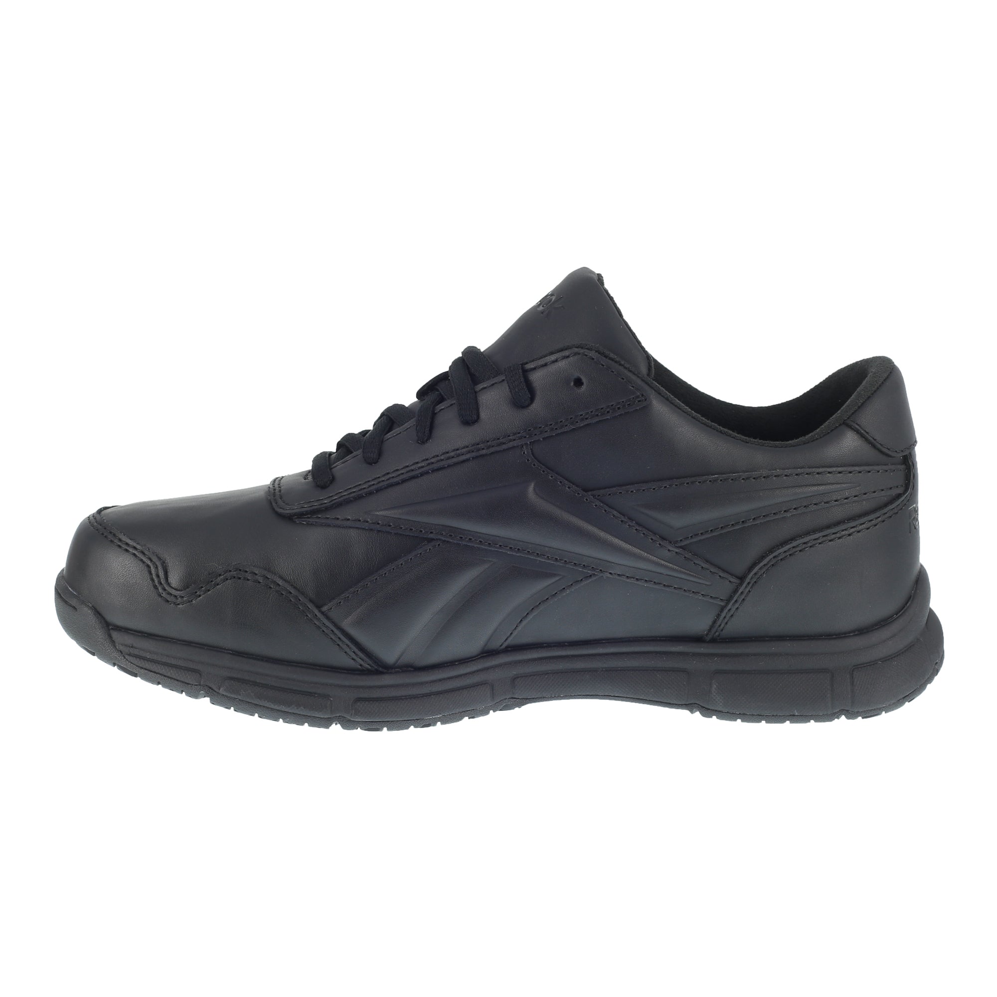 Womens Black Faux Work Shoes Jorie LT SR Oxford – The Western Company