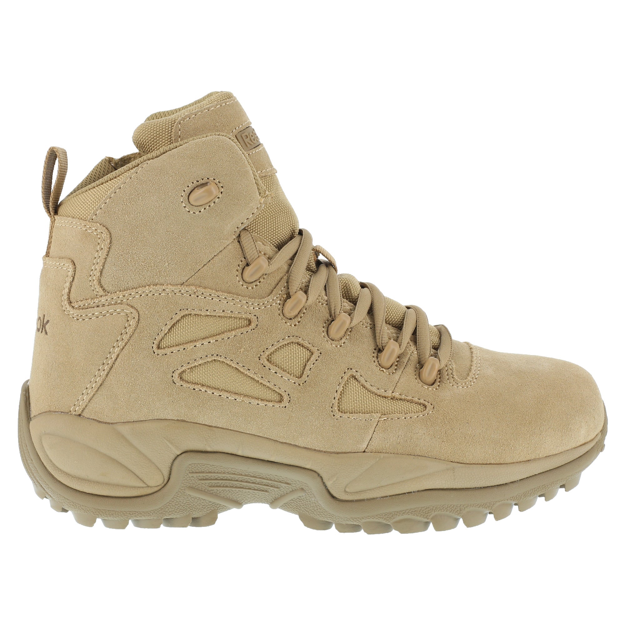 Reebok Mens Desert Tan Suede Military Boots RR Stealth 6in CT – The ...