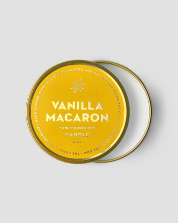 Vanilla Macaron Scented Candle