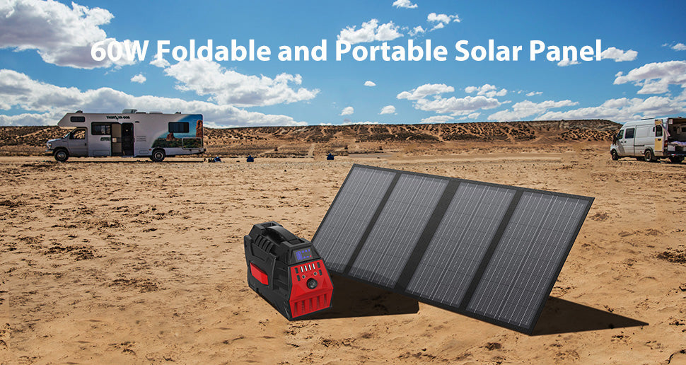 60w portable solar panels