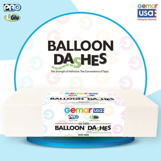 UGlu Balloon Adhesive Tape Dashes - instaballoons Wholesale – Tagged size:  1″ x 3″