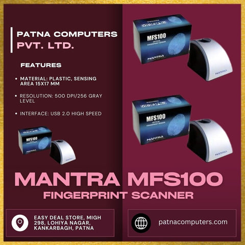 Mantra MFS 100 fingerprint Scanner Biometric Device