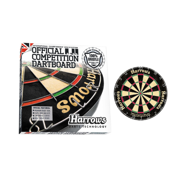 Harrows Official Competition Dartboard – PGS and Leisure