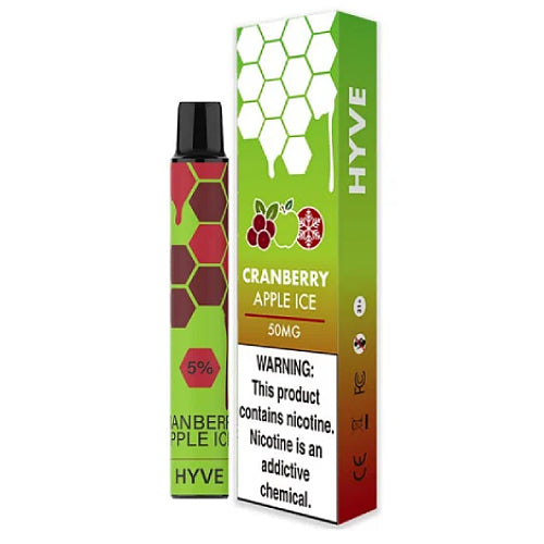 HYVE 2500 NTN - Disposable Vape Device - Cranberry Apple Ice - 10 Pack