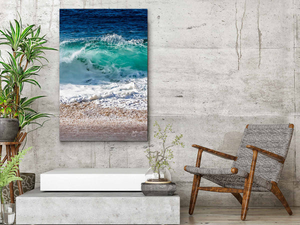 Breck's Wave Center Cut Wave Fine Art from Laguna Beach