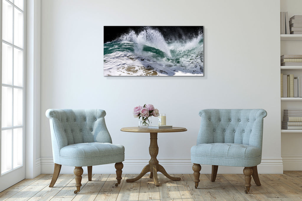 Wings Over Water Coastal Fine Art from Laguna Beach - Fine Art on Metal Canvas