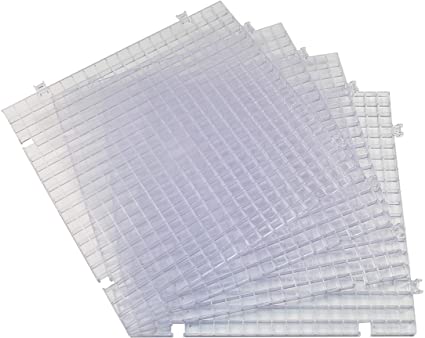 Clear Waffle Grid Surface - 6 Pack – Milkweed Arts