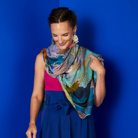 Emily Somers from Bravery Co. in Kate Constantine's scarf