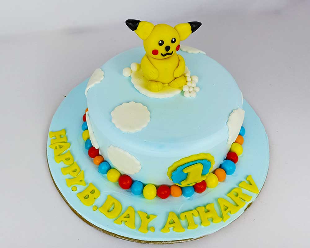 Pikachu Pokémon Cake – Bookmycake