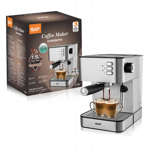 Mini Commercial Coffee Maker Barista Espresso Coffee Machine for Home – RAF  Appliances