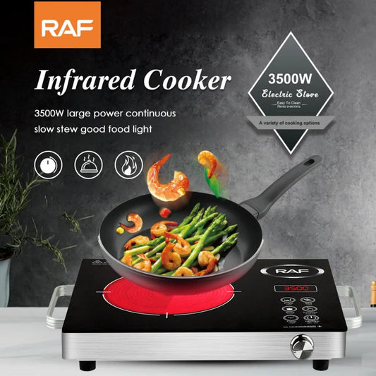 Countertop Coil Hotplate Electric Stove Cooktop Double Flat Burners El –  RAF Appliances