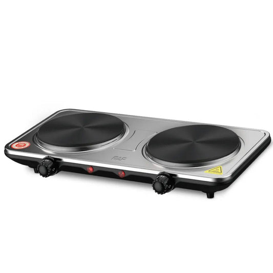 Kitchen Use Dual Hot Plate Cooking Stove 2000W Powerful Portable Elect –  RAF Appliances