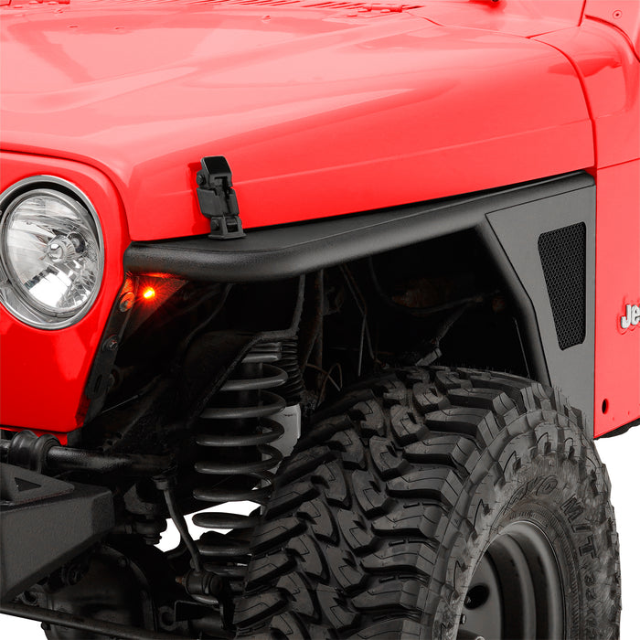 EAG Front Fender Flare Body Armor with Turn Signal Light Rocker Guard —  Vicious Offroad