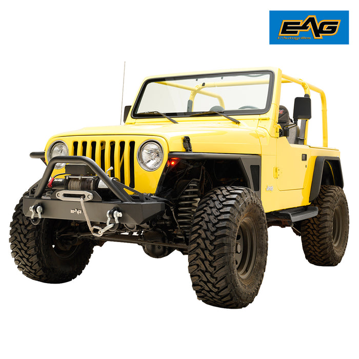 EAG Front Fender Flare Body Armor with Turn Signal Light Rocker Guard —  Vicious Offroad