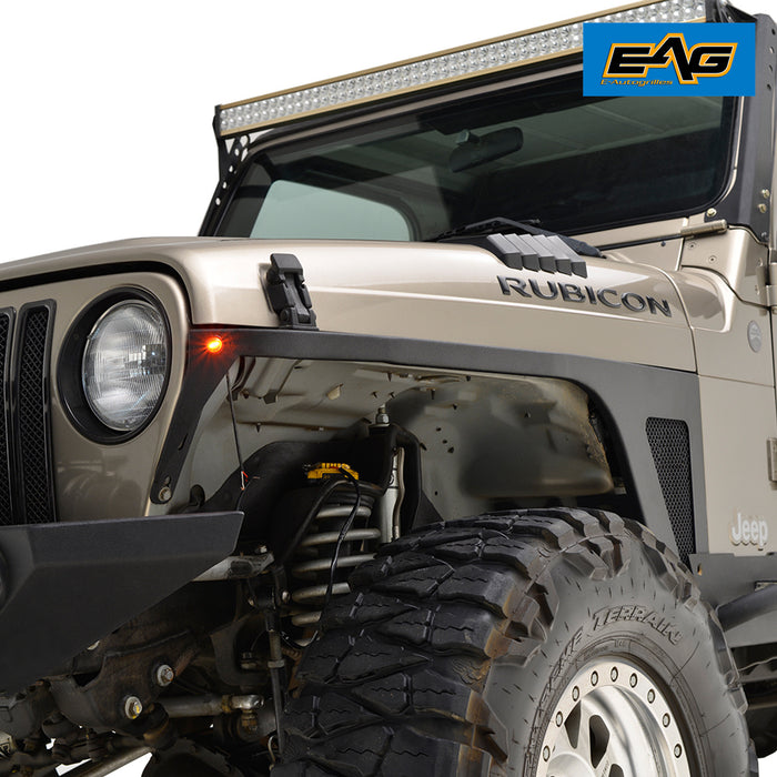 EAG Replacement for Front Fender Flare with LED Eagle Lights Armor 1 P —  Vicious Offroad