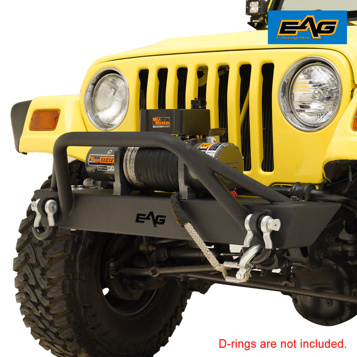 EAG Front Bumper and Rear Bumper Combo Black Textured Offroad Fit for —  Vicious Offroad
