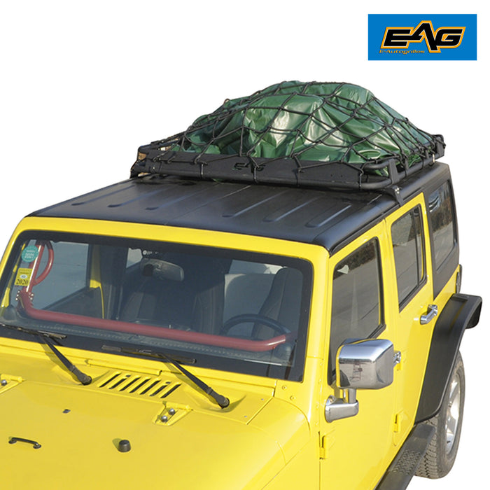 EAG Roof Rack Mounted Luggage Carrier Cargo Basket Fit for 07-18 Wrang —  Vicious Offroad