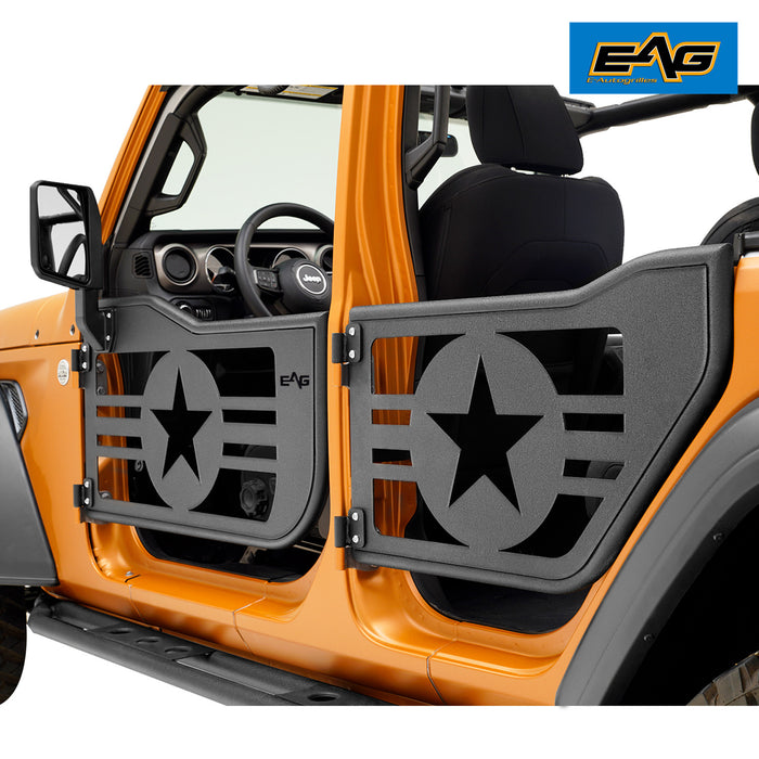 EAG Military Tubular Door with Reflection Mirror Fit for 2018-2022 Wra —  Vicious Offroad
