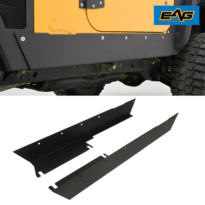 EAG Armor Rocker Panel Guard Rock Sliders 1 Pair Fit for 97-06 Wrangle —  Vicious Offroad