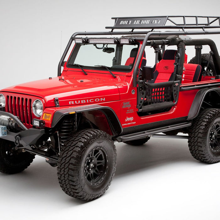 2004-2006 WRANGLER UNLIMITED CARGO ROOF RACK BOX 2 OF 2 #TJ-6124-2 —  Vicious Offroad