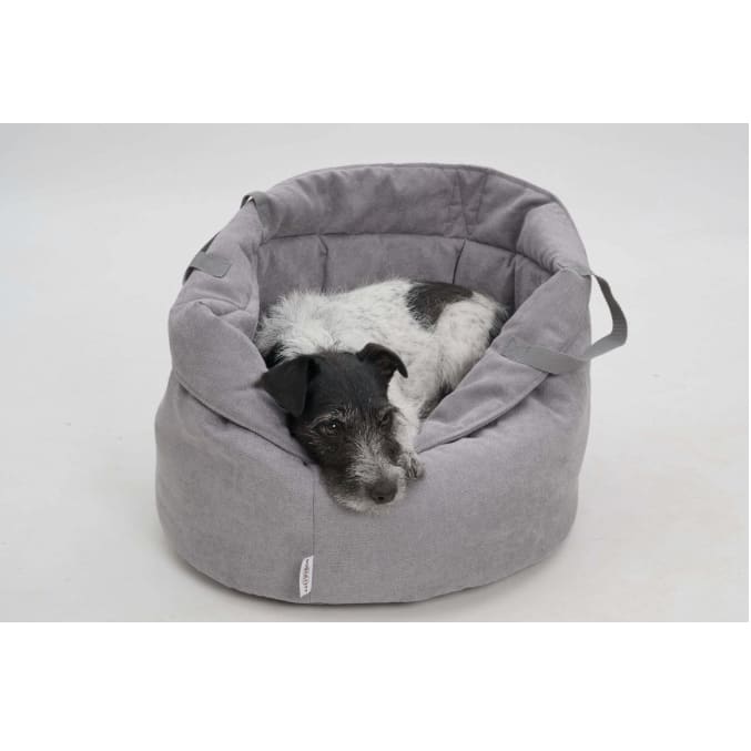 Shopper Basket Bed - S / Grey - Dog Beds