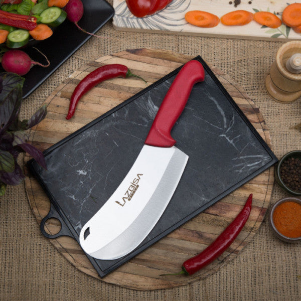 Lazbisa Kitchen Knife Set Meat Butcher Knife Gold Series Set Of 4 (Y-S –  Turkish Souq