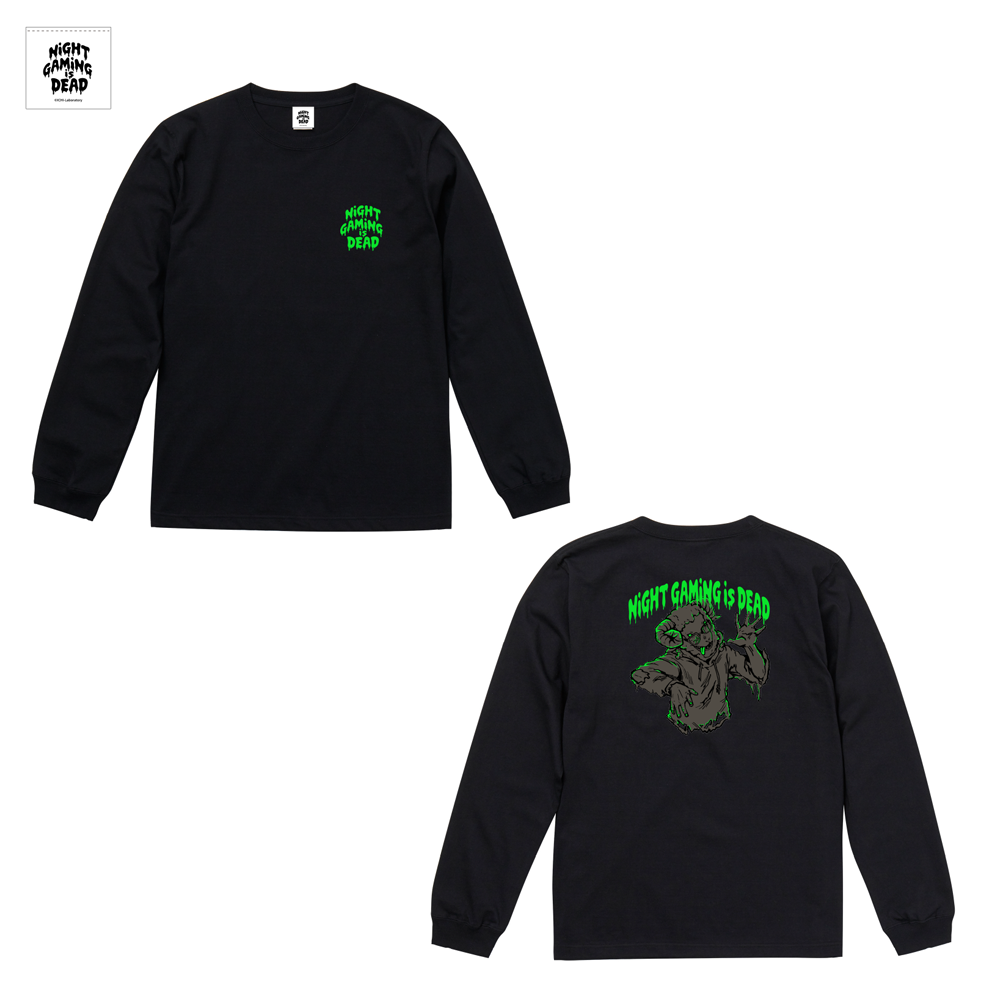 Nightmare Sheep - LONG SLEEVE (Black)|Night Gaming is Good