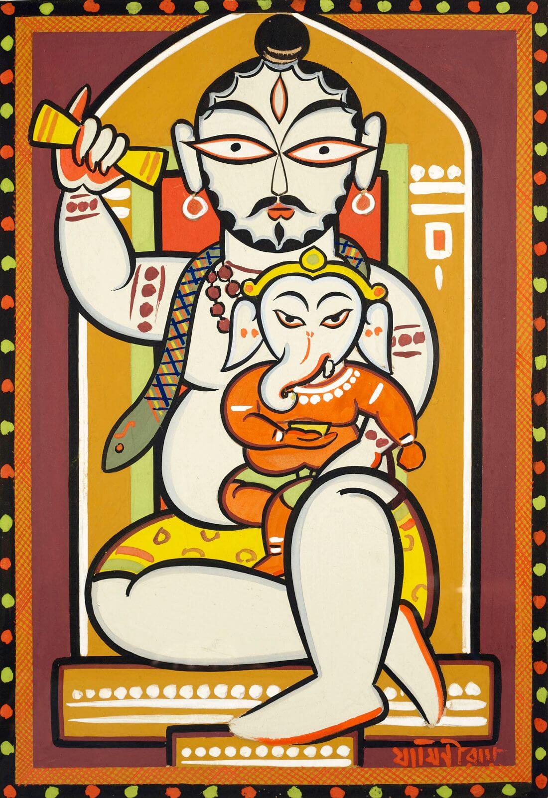 Jamini Roy The First Indian Modernist Painting | Prinseps