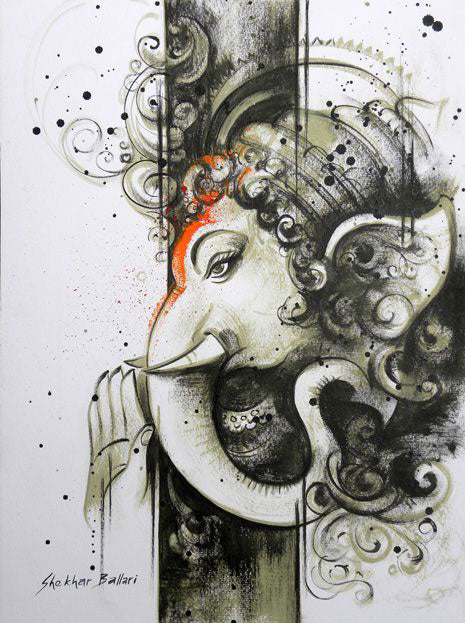 Ganesha Painting Images - Free Download on Freepik