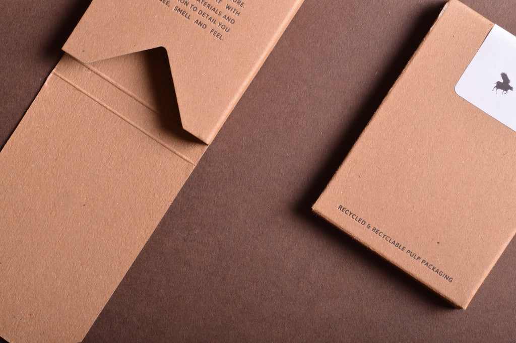 Wingback minimal packaging design