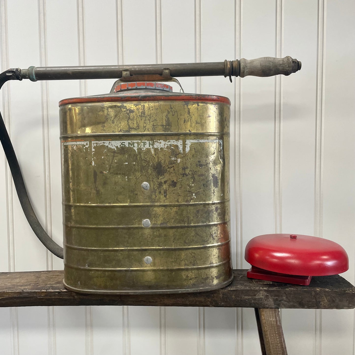 Vintage Fireman's Backpack