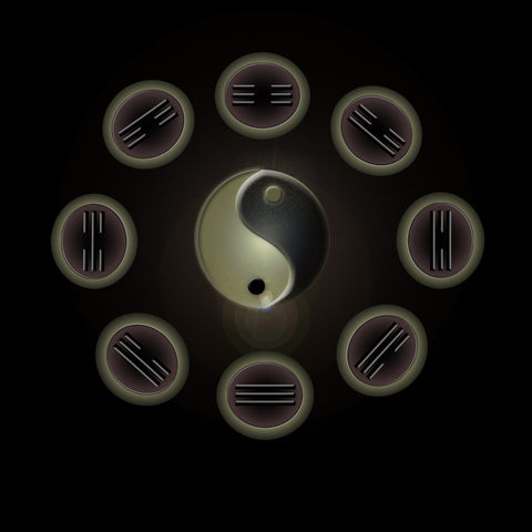 Plongée dans le Qi- explication du Yin et du Yang- trigrammes bagua | obsidian dragons