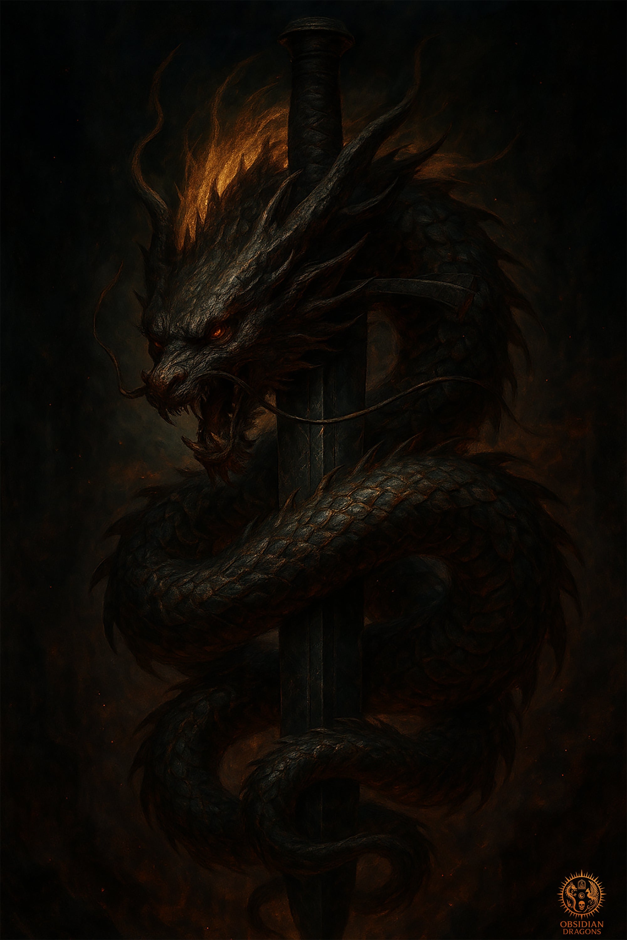 Les 9 Fils du Dragon – histoire, Symboles et Feng Shui -Yazi | obsidian dragons
